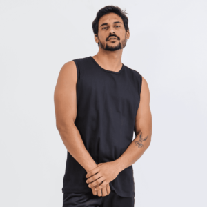 Camisa Regata Simples - Preta