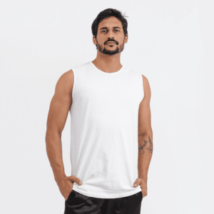 Camisa Regata Simples - Branca